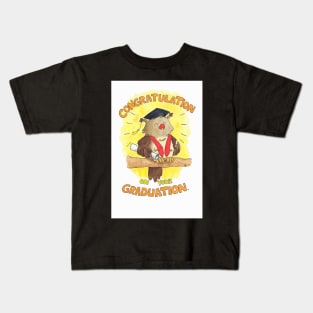 Congratulation on your Graduation Owl Kids T-Shirt